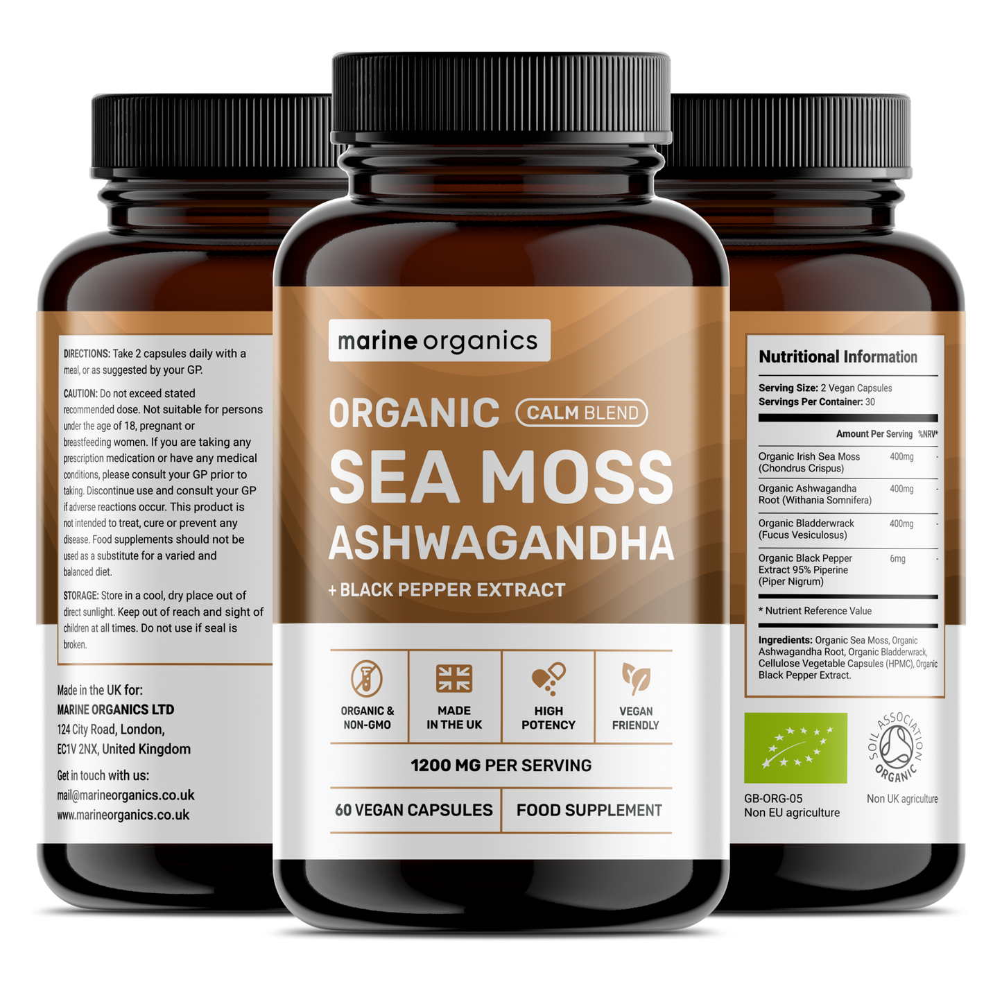 Organic Sea Moss & Ashwagandha