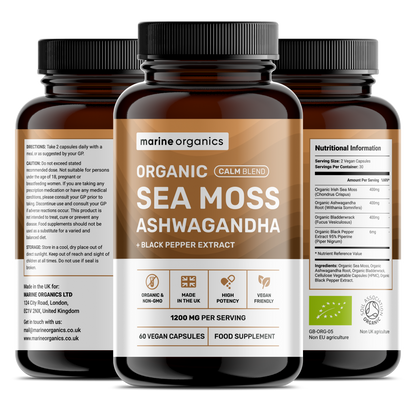 Organic Sea Moss & Ashwagandha