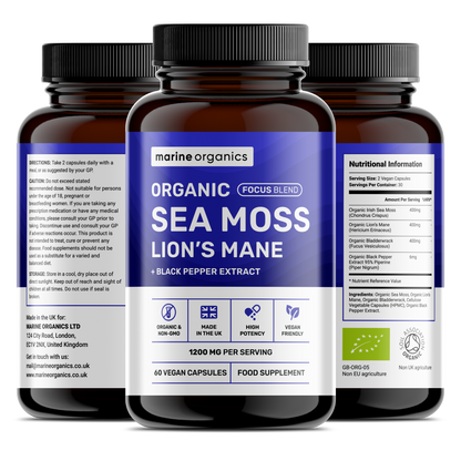 Organic Sea Moss & Lion's Mane