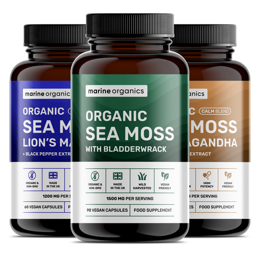 Organic Sea Moss Blends 3-Pack Bundle